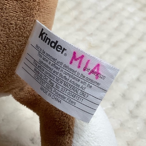 Kinder Surprise Plush Mommy Kangaroo and Baby Stuffed Animal Toy - Picture 10 of 12